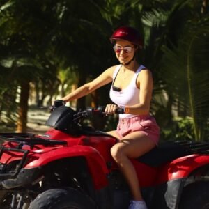 ATV´s a Single - ZipLine - Horseback Riding & Cenote Combo tour.
