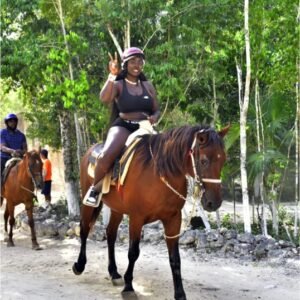 Horseback Riding - ZipLines & Cenote Tour
