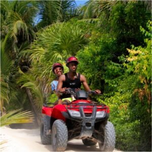 ATV´s Double & Horseback Riding & Cenote Combo Tour.
