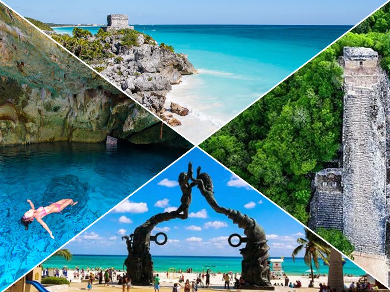 4x1 VIP Tour | Tulum, Coba, Cenote & Playa del Carmen